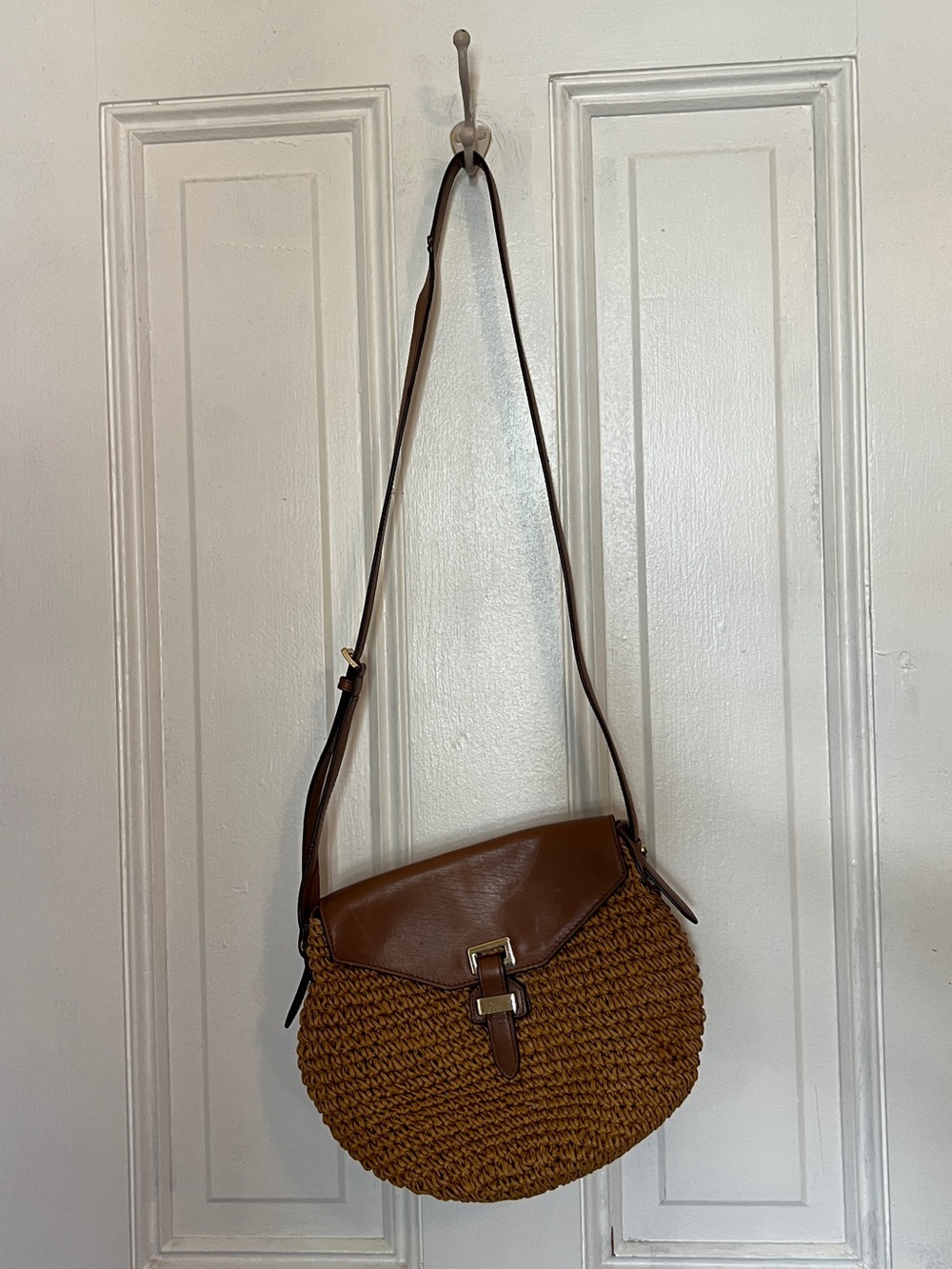 Michael Kors Rattan Crossbody Bag